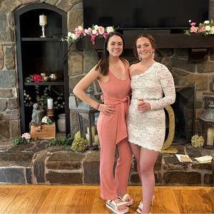 SAYLOR Pink Jumpsuit